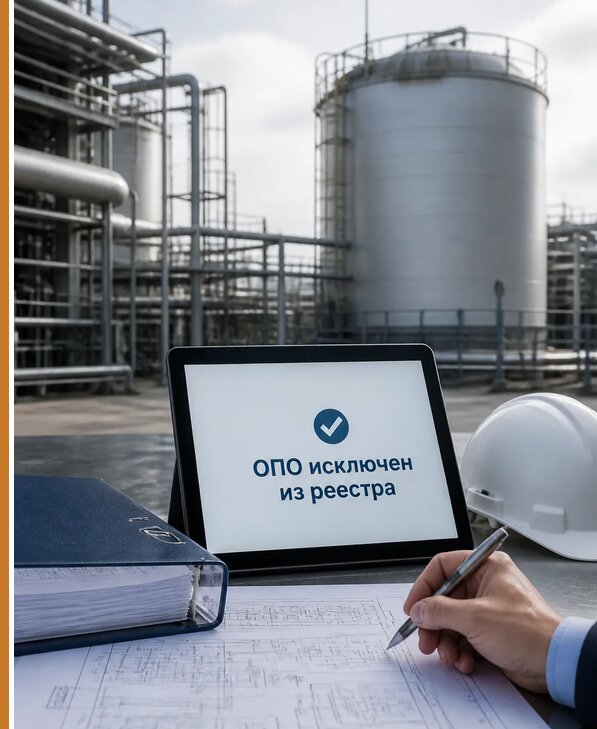 Исключение ОПО из госреестра в Кунгуре от 30768 р. | Авеста ОТиПБ